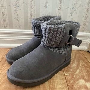 UGG Solene Mini Boots Women’s Charcoal Gray